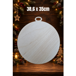 Bombka 35cm, bańka 35cm, sklejka 3mm